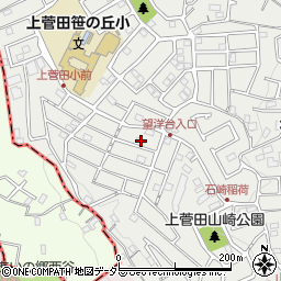 神奈川県横浜市保土ケ谷区上菅田町105-87周辺の地図