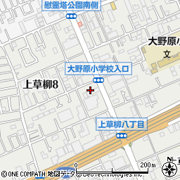 大和倉庫株式会社　本社周辺の地図