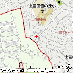神奈川県横浜市保土ケ谷区上菅田町105-185周辺の地図