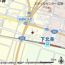 倉吉教会Ｕチャペル周辺の地図