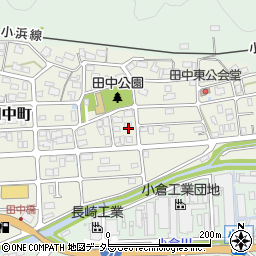 京都府舞鶴市田中町38-4周辺の地図