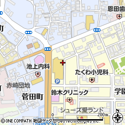 島根県松江市学園2丁目9周辺の地図