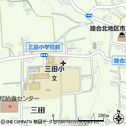 神奈川県厚木市三田473周辺の地図