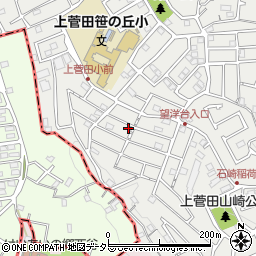 神奈川県横浜市保土ケ谷区上菅田町105-51周辺の地図