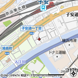 有限会社高名鐵工所周辺の地図