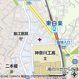 神奈川県横浜市神奈川区平川町周辺の地図