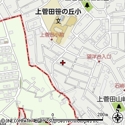 神奈川県横浜市保土ケ谷区上菅田町105-55周辺の地図