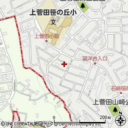 神奈川県横浜市保土ケ谷区上菅田町105-50周辺の地図