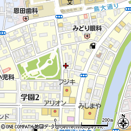 島根県松江市学園2丁目24-1周辺の地図