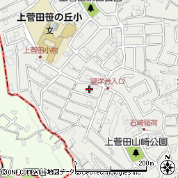 神奈川県横浜市保土ケ谷区上菅田町105-203周辺の地図