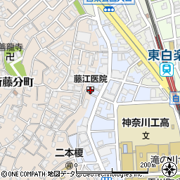 藤江医院周辺の地図