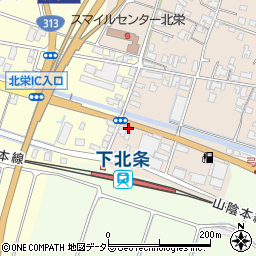 鳥取県東伯郡北栄町弓原346周辺の地図