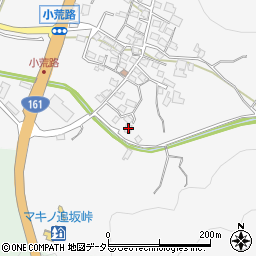 滋賀県高島市マキノ町小荒路547周辺の地図