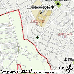 神奈川県横浜市保土ケ谷区上菅田町105-72周辺の地図