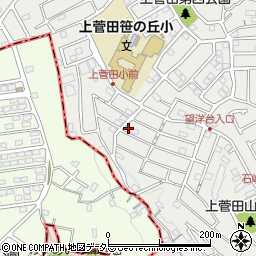 神奈川県横浜市保土ケ谷区上菅田町105-56周辺の地図