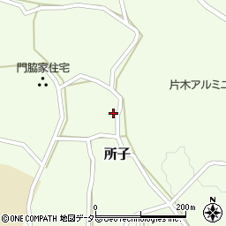 鳥取県西伯郡大山町所子389周辺の地図