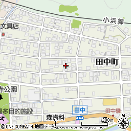 京都府舞鶴市田中町15-25周辺の地図