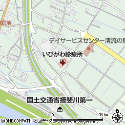 揖斐川町いびがわ診療所周辺の地図