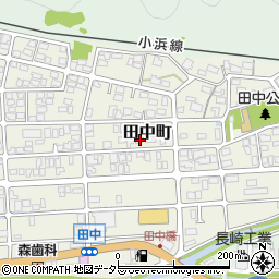 京都府舞鶴市田中町25-22周辺の地図
