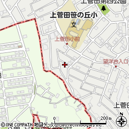 神奈川県横浜市保土ケ谷区上菅田町105-73周辺の地図
