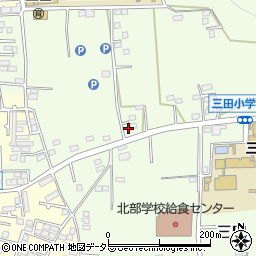 神奈川県厚木市三田390周辺の地図