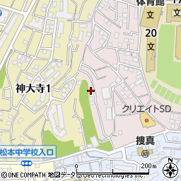志村テラスハウス周辺の地図