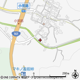 滋賀県高島市マキノ町小荒路841周辺の地図