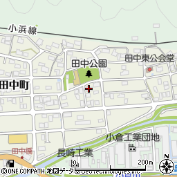 京都府舞鶴市田中町38-8周辺の地図