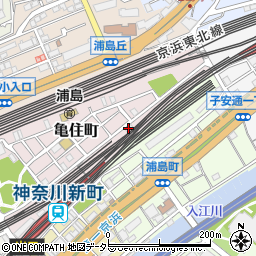 京急ファインサービス新町事業所周辺の地図