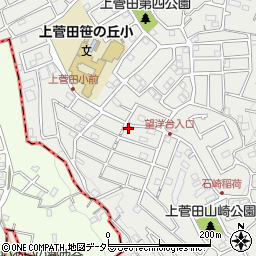神奈川県横浜市保土ケ谷区上菅田町105-84周辺の地図