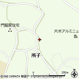 鳥取県西伯郡大山町所子392周辺の地図