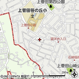 神奈川県横浜市保土ケ谷区上菅田町105-101周辺の地図