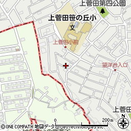 神奈川県横浜市保土ケ谷区上菅田町105-71周辺の地図