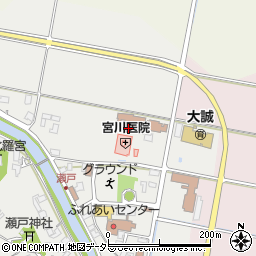 鳥取県北栄町（東伯郡）瀬戸周辺の地図