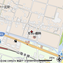 鳥取県東伯郡北栄町弓原300周辺の地図