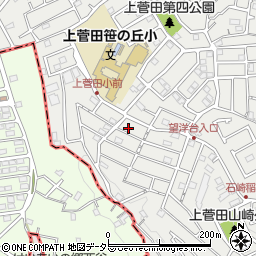 神奈川県横浜市保土ケ谷区上菅田町105-102周辺の地図