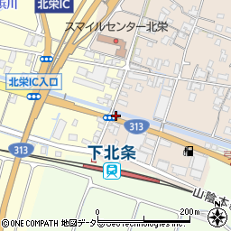 鳥取県東伯郡北栄町弓原346-1周辺の地図