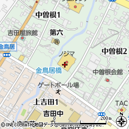 ノジマ富士吉田店周辺の地図