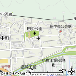 京都府舞鶴市田中町38-7周辺の地図