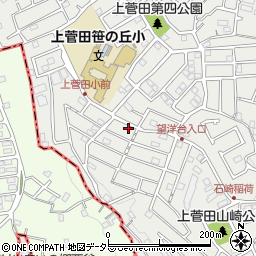 神奈川県横浜市保土ケ谷区上菅田町105-46周辺の地図