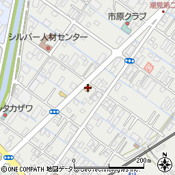 サイゼリヤ市原姉崎店周辺の地図