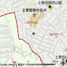 神奈川県横浜市保土ケ谷区上菅田町105-145周辺の地図