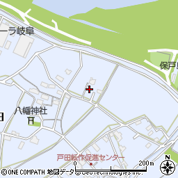 岐阜県関市戸田515周辺の地図