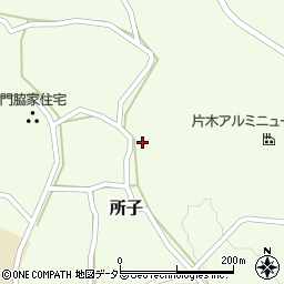 鳥取県西伯郡大山町所子393周辺の地図