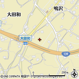 セブンイレブン鳴沢大田和店周辺の地図