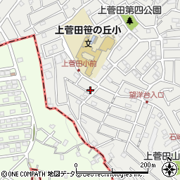 神奈川県横浜市保土ケ谷区上菅田町105-144周辺の地図