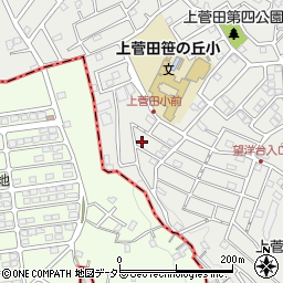 神奈川県横浜市保土ケ谷区上菅田町105-377周辺の地図