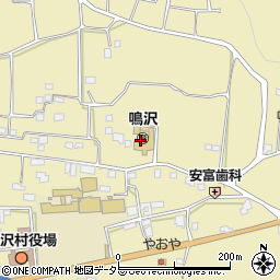 鳴沢村立保育所周辺の地図