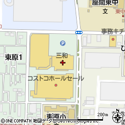 ｓａｎｗａ座間東原店周辺の地図