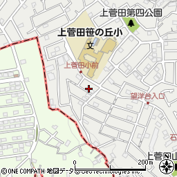 神奈川県横浜市保土ケ谷区上菅田町105-143周辺の地図